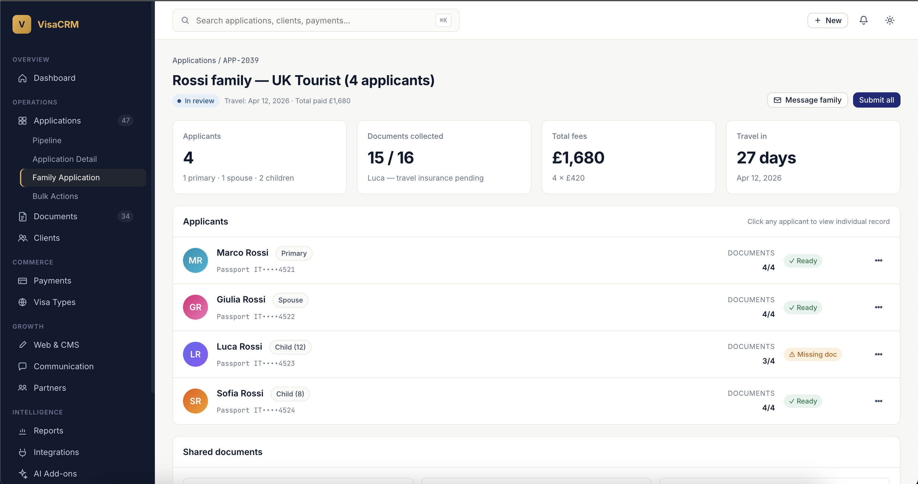 Family Applications Done Right — Applicant Management