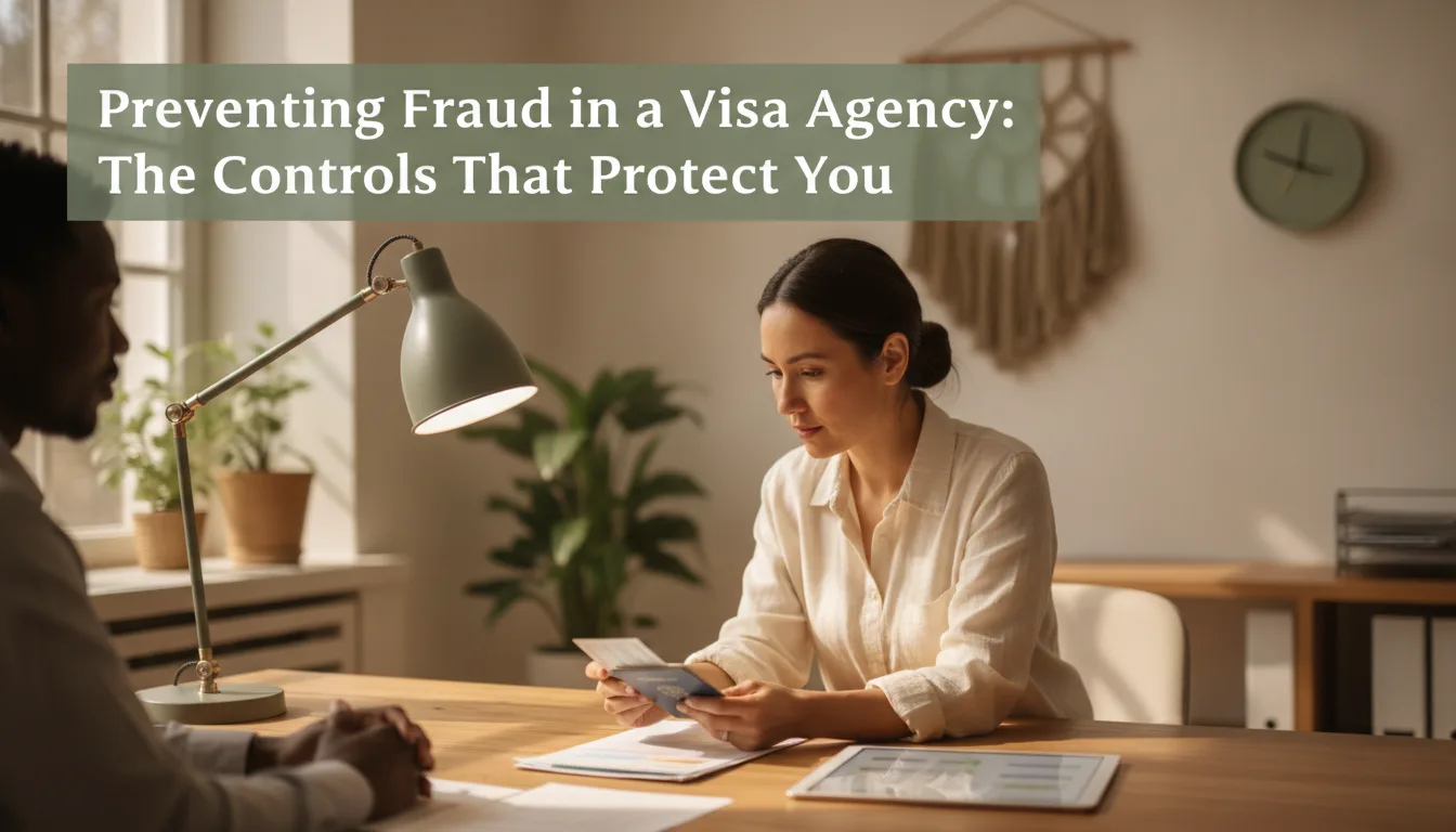 Preventing Fraud in a Visa Agency: The Controls That Protect You